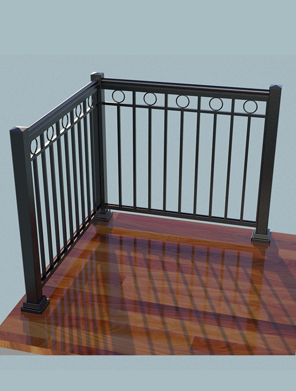 Horizontal Railing - Design Q Edmonton - Qualico Design Centre